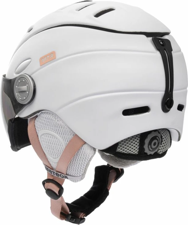 Helmetë skijimi Meteor Holo XL, e bardhë [Madhësia: Standarde]