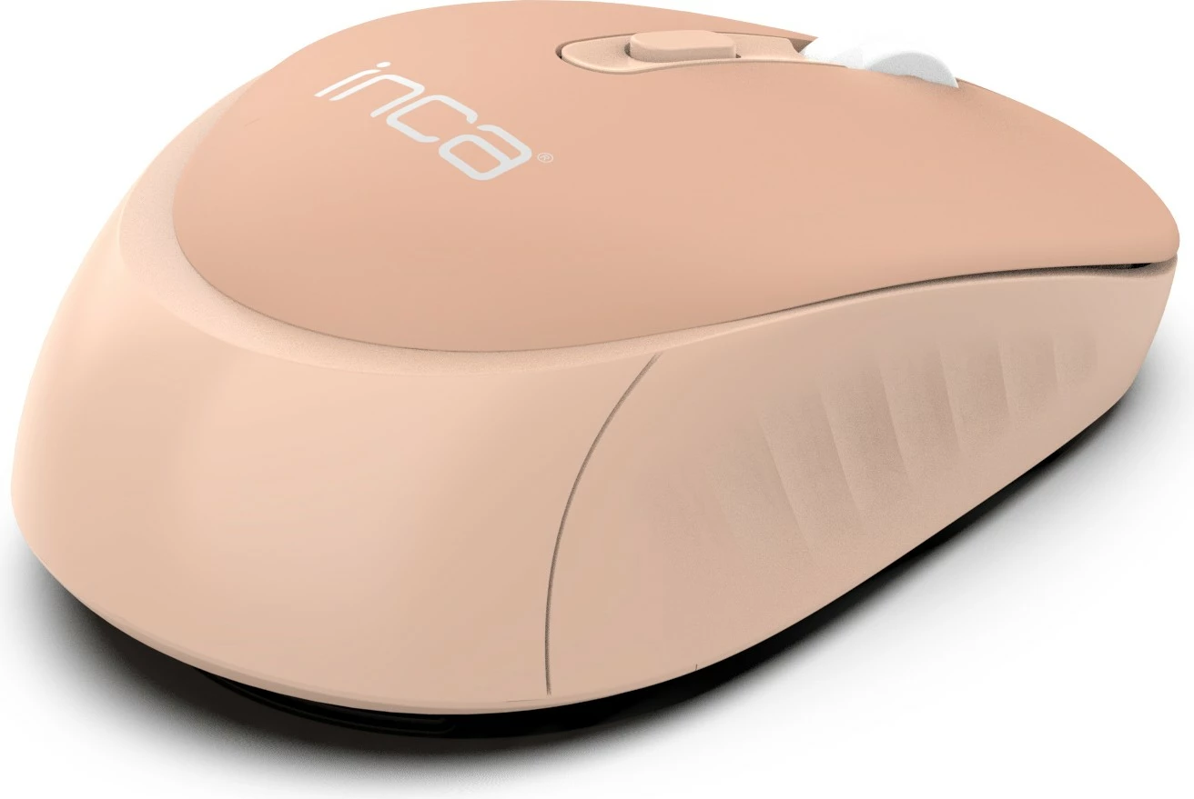 Maus Inca IWM-243RH, wireless, 1600 DPI, Candy Design, krem