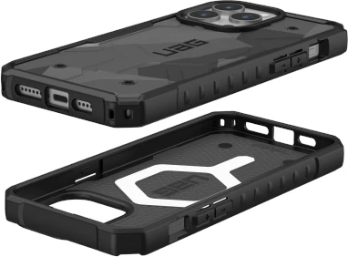 Mbështjellës UAG Pathfinder MagSafe për iPhone 15 Pro Max, camo gri