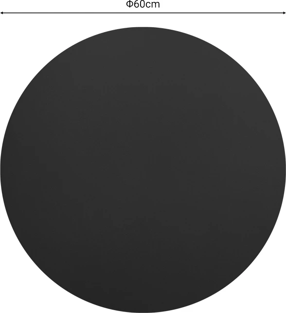 Sipërfaqe tavoline Sensie t.Werzalit ngjyrë e errët D60cm