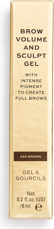 Revolution Pro Brow Volume and Sculpt Gel - Ash Brown
