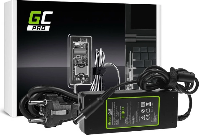 Adapter rryme laptopi Green Cell PRO 90W 19.5V 4.62A për Dell Inspiron/Latitude/XPS, i zi