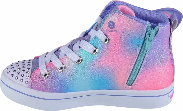 Atlete fëmijë Skechers, vjollcë