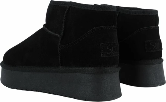 Këpucë lëkure për femra Solo Soprani, të zeza