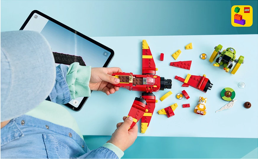 Set ndërtimi LEGO Sonic The Hedgehog 77119 Tails' Tornado-1, 310 copë, multicolor