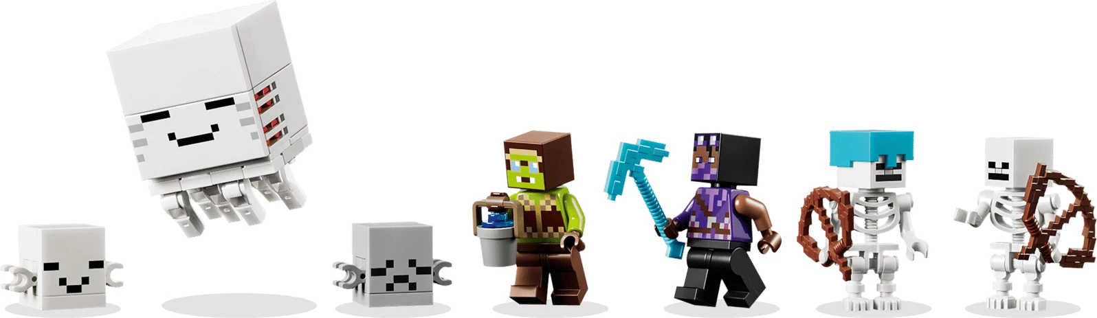 Set LEGO Minecraft Ghast Station 21597, 530 copë
