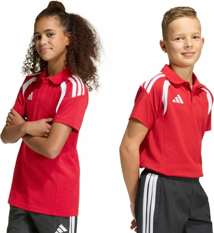 Maicë polo për fëmijë adidas Tiro 26 League KF3408, e kuqe