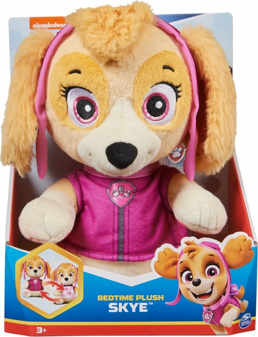 Lodër pelushi, Paw Patrol Skye (Spin Master) 6070311, 25 cm, bezhë/rozë