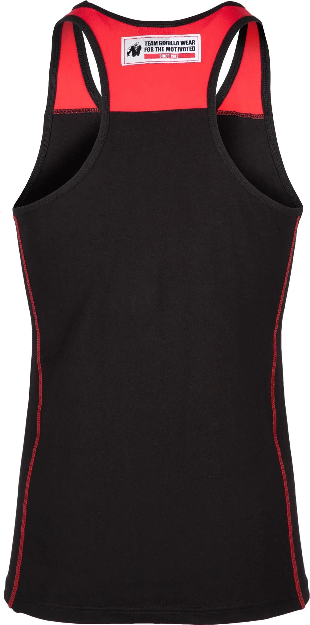 Wallace Tank Top - Black/Red
