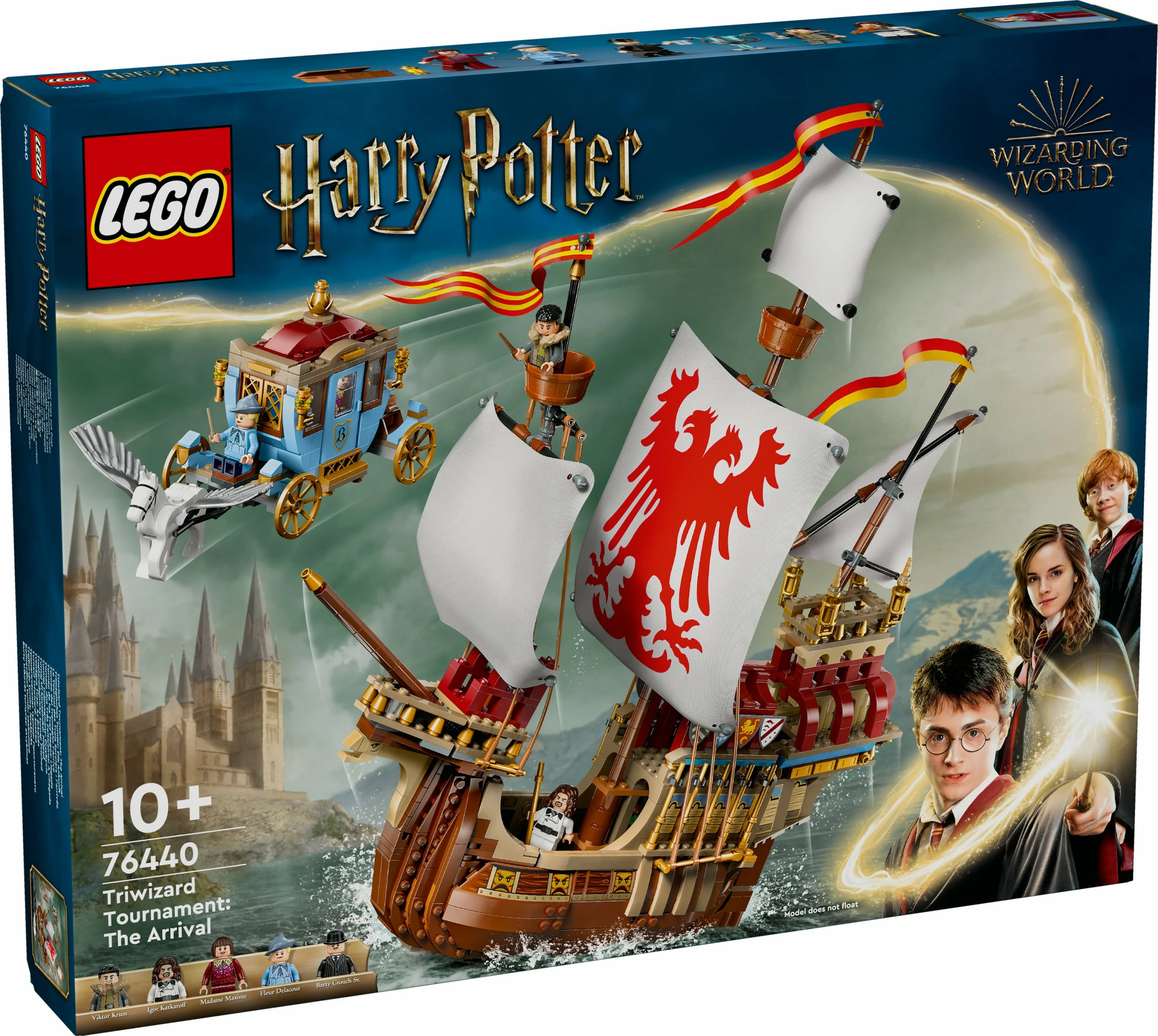 Set ndërtimi LEGO Harry Potter Triwizard Tournament: The Arrival, 1229 pjesë, multikolor