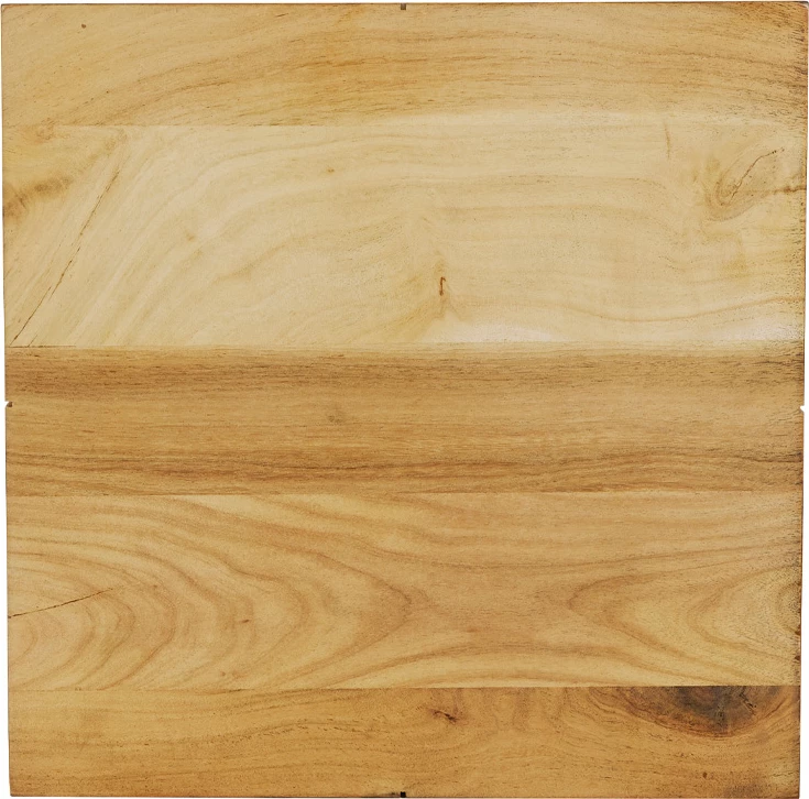 Tavolinë anësore Emir, dru akacie natyrale, 40x40x45 cm