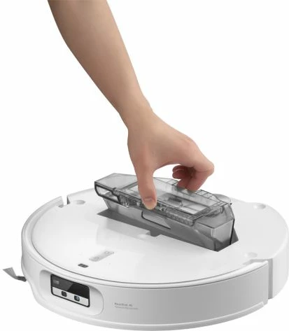 Robot fshesë ROBOROCK Qrevo Edge 2 Pro 25,000 Pa, me fshirje dhe stacion vetëpastrimi Hygiene+ 3.0, e bardhë