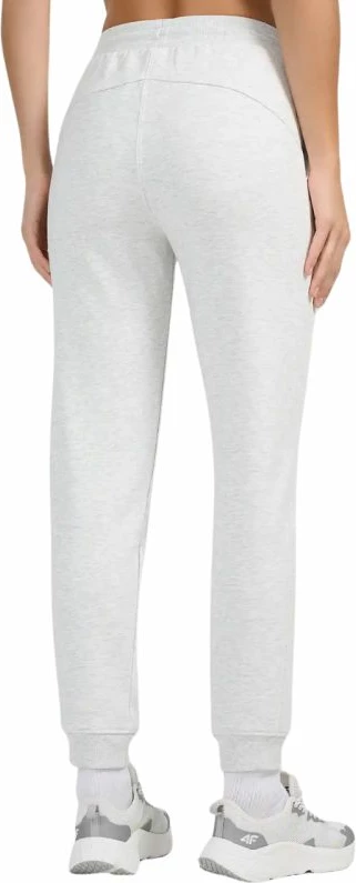 Pantallona femra 4F CAS F1659, gri e hapur melange