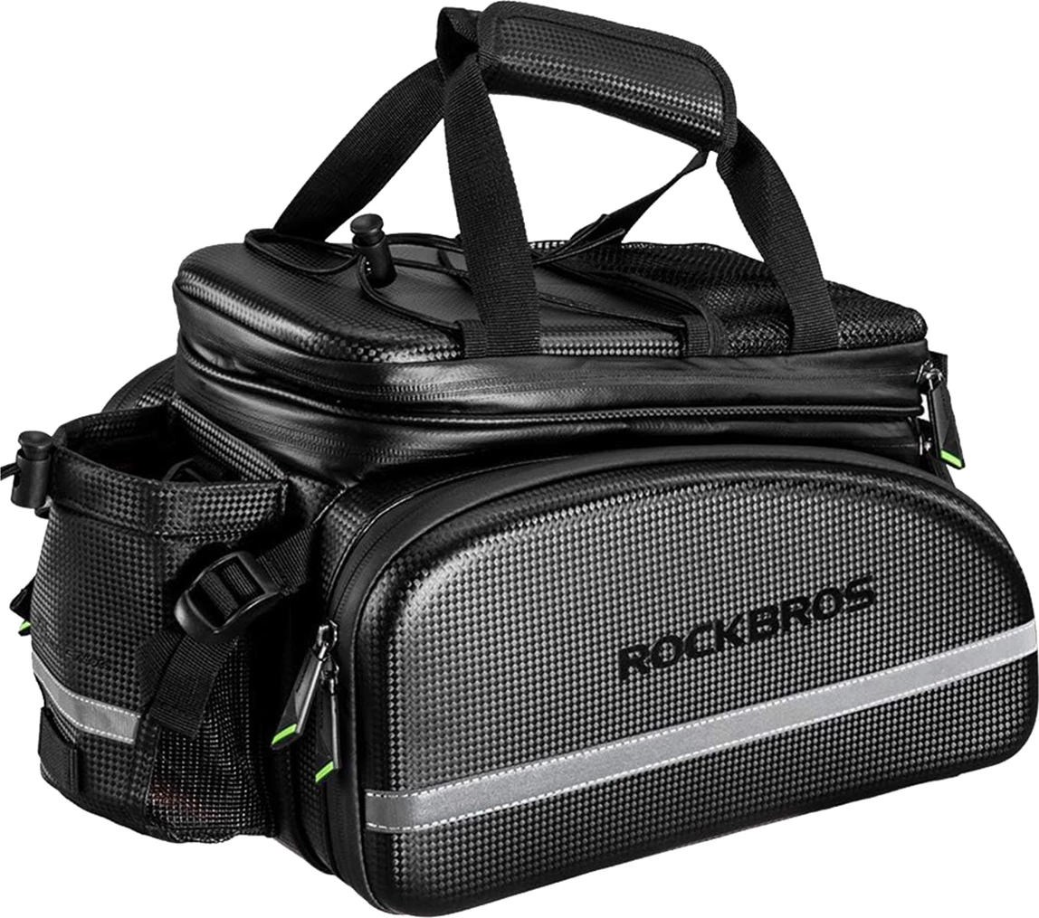 Çantë bagazhi për biçikletë Rockbros A6-6, 35L, e zezë