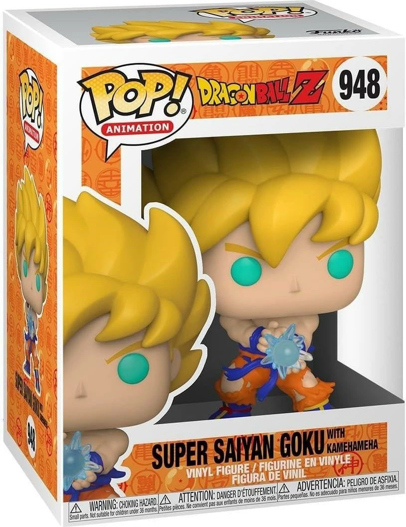 Figurë koleksionuese Funko Pocket Pop Dragon Ball Z Goku Super Saiyan Kamehameha