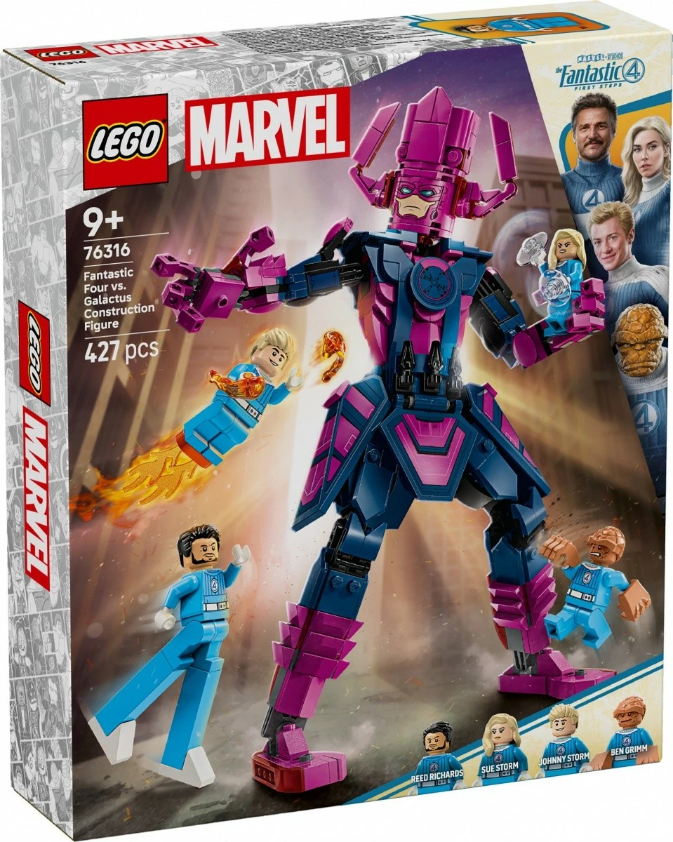 Set LEGO Marvel Super Heroes 76316 Fantastic Four Figure vs. Galactus, 427 pjesë