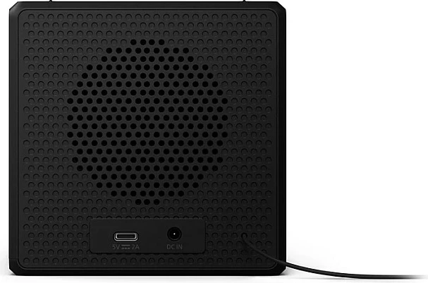 Orë alarmi digjitale Philips TAR4500/10, radio FM, port USB për karikim, e zezë