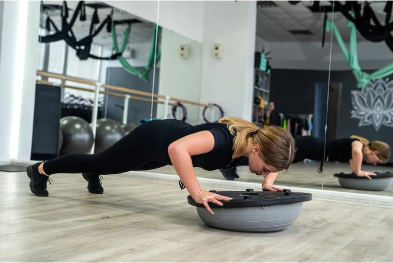 Platformë ushtrimesh SMJ, unisex, e kaltërt