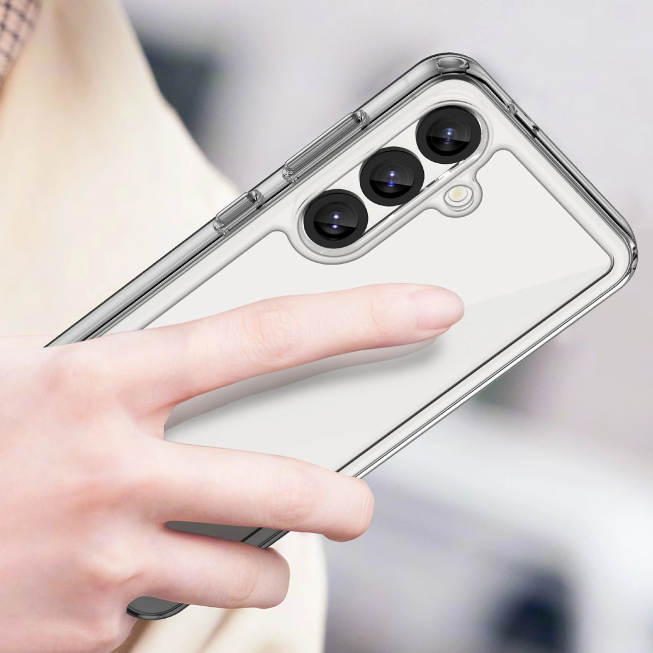 Mbështjellës Hurtel Outer Space Case për Xiaomi Poco X7 Pro, Transparent