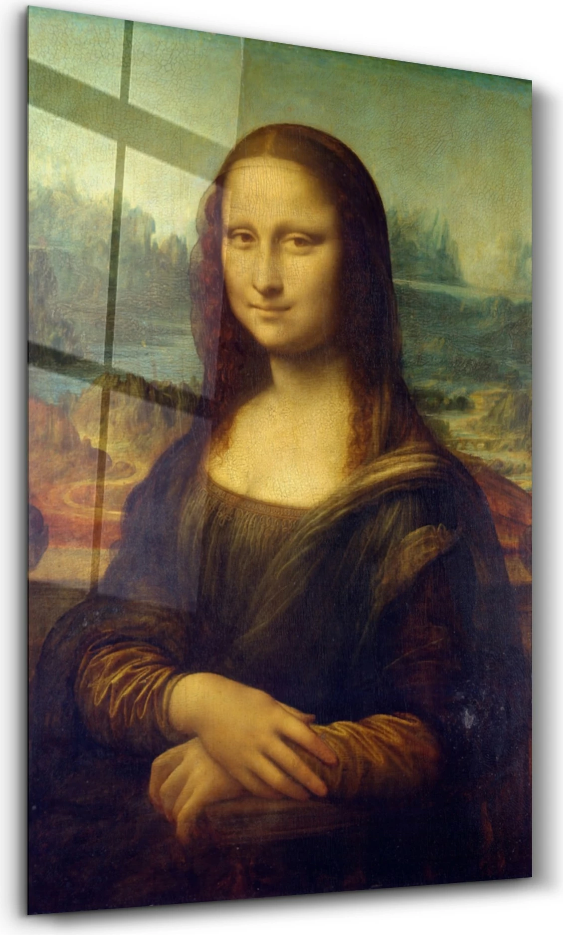 Pikturë dekorative prej xhami të temperuar, Wallity, CAM-1000, 35x55cm