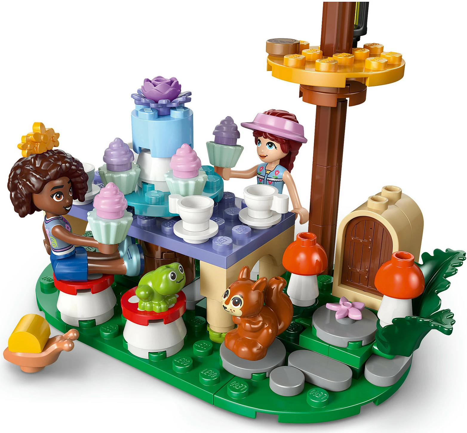Set ndërtimi LEGO Friends 42690 Tea Party në Pyll, 116 pjesë, 6+ vjet, multikolor