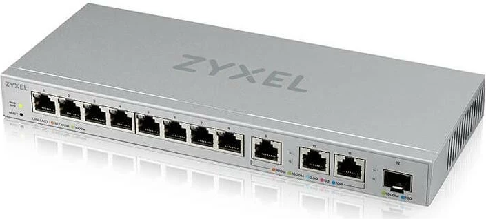 Switch Zyxel XGS1250-12, 12 porta, menaxhim i avancuar