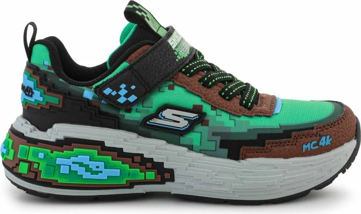 Atlete fëmijë Skechers, kafe/multikolor [Madhësia: 28]