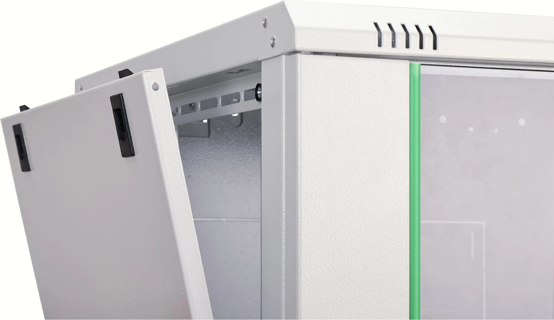 Kasë rrjeti Digitus Dynamic Basic 9U, 600x600mm, derë xhami, gri