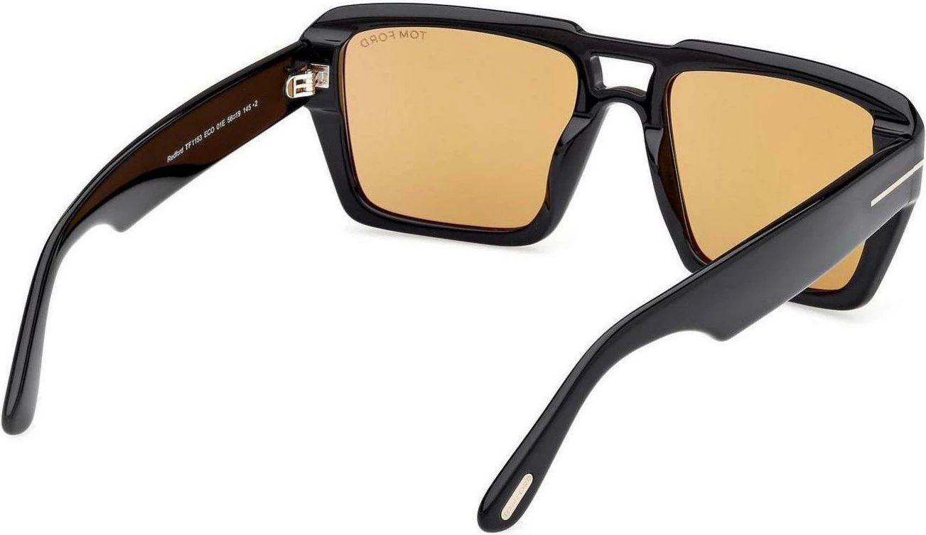 Syze dielli për meshkuj Tom Ford FT1153 5601E, të zeza [Madhësia: 56]
