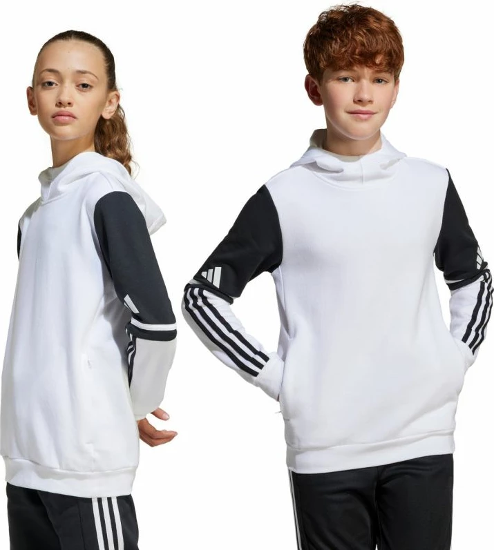 Duks për fëmijë adidas, i bardhë [Madhësia: 128 cm]