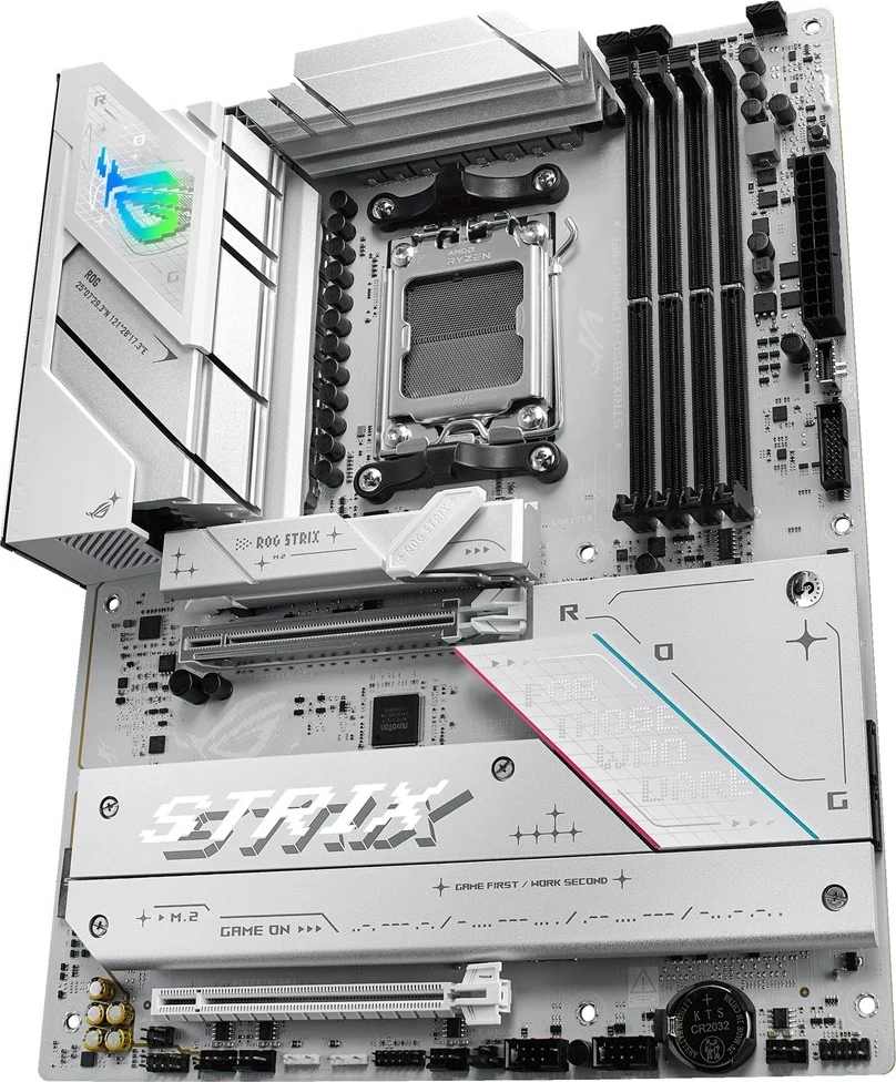 Pllakë amë ASUS ROG STRIX B850-A GAMING WIFI, Socket AM5, ATX, Bardhë