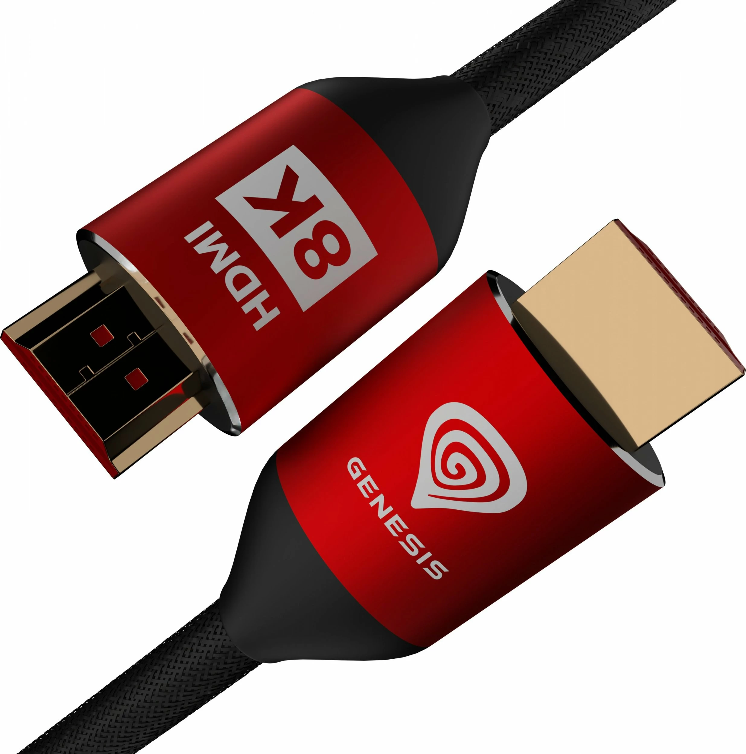 Kabllo HDMI Genesis NKA-1994, 3m, HDMI 2.1 8K 48Gbps, eARC, e zezë