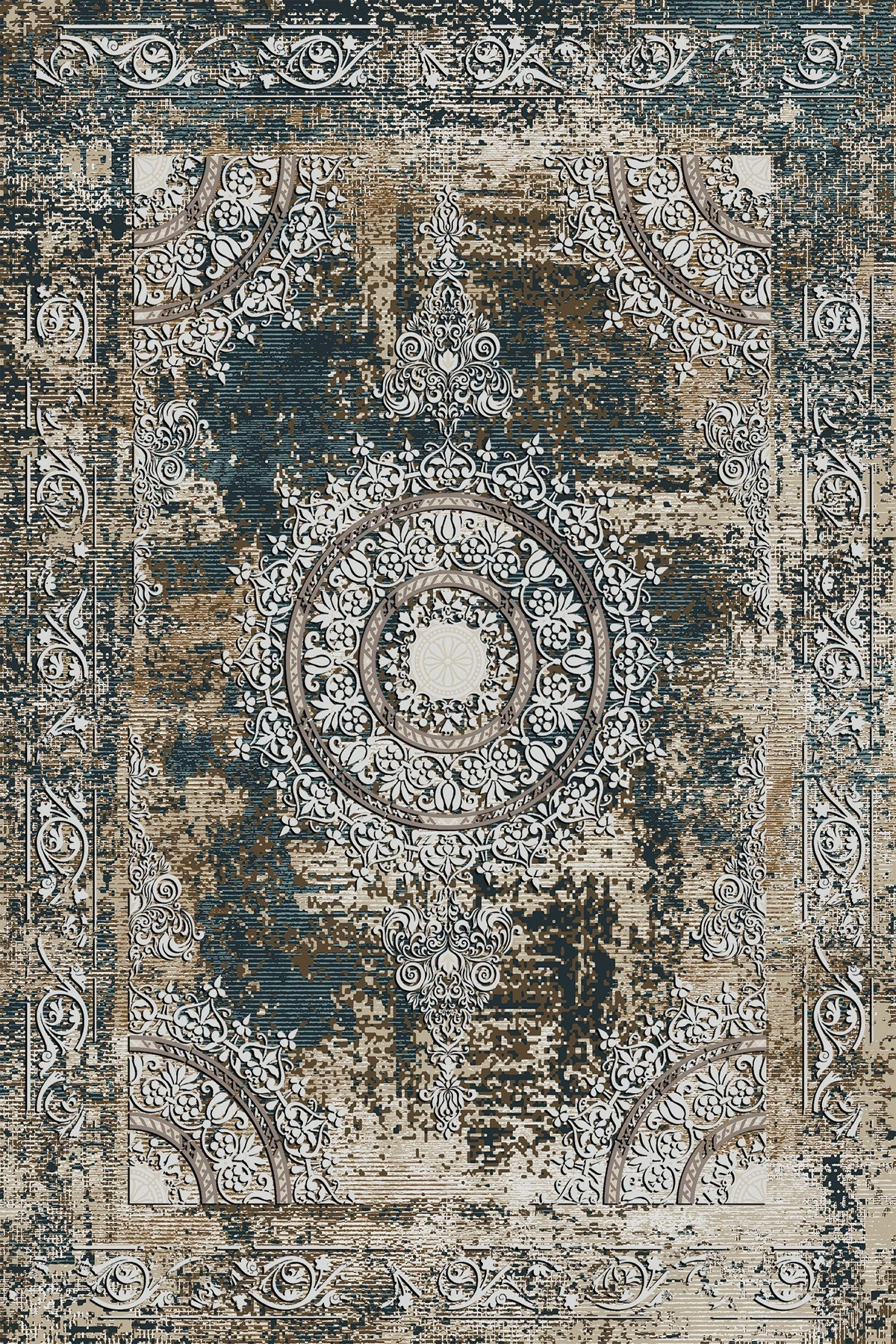 Qilim për korridor, shumëngjyrësh, Conceptum Hypnose, CT-1306, 80x150cm