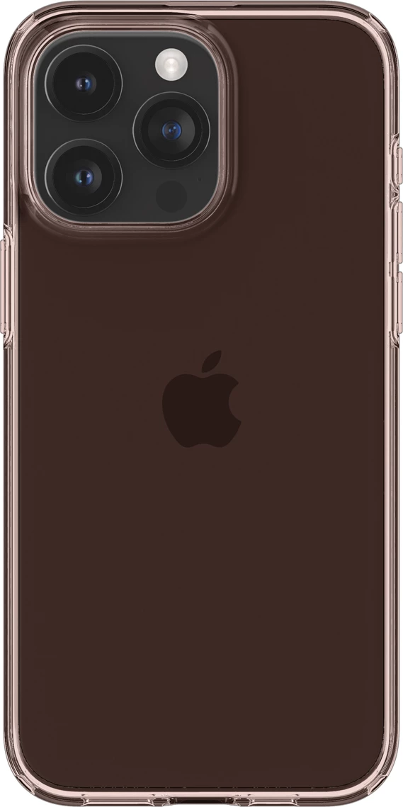 Mbështjellës Spigen Crystal Flex për iPhone 15 Pro Max, Rozë/Transparent