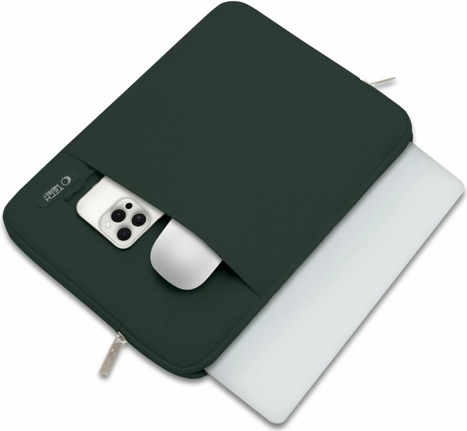 Mbështjellës laptopi Tech-Protect Sleevy 15-16, i gjelbër