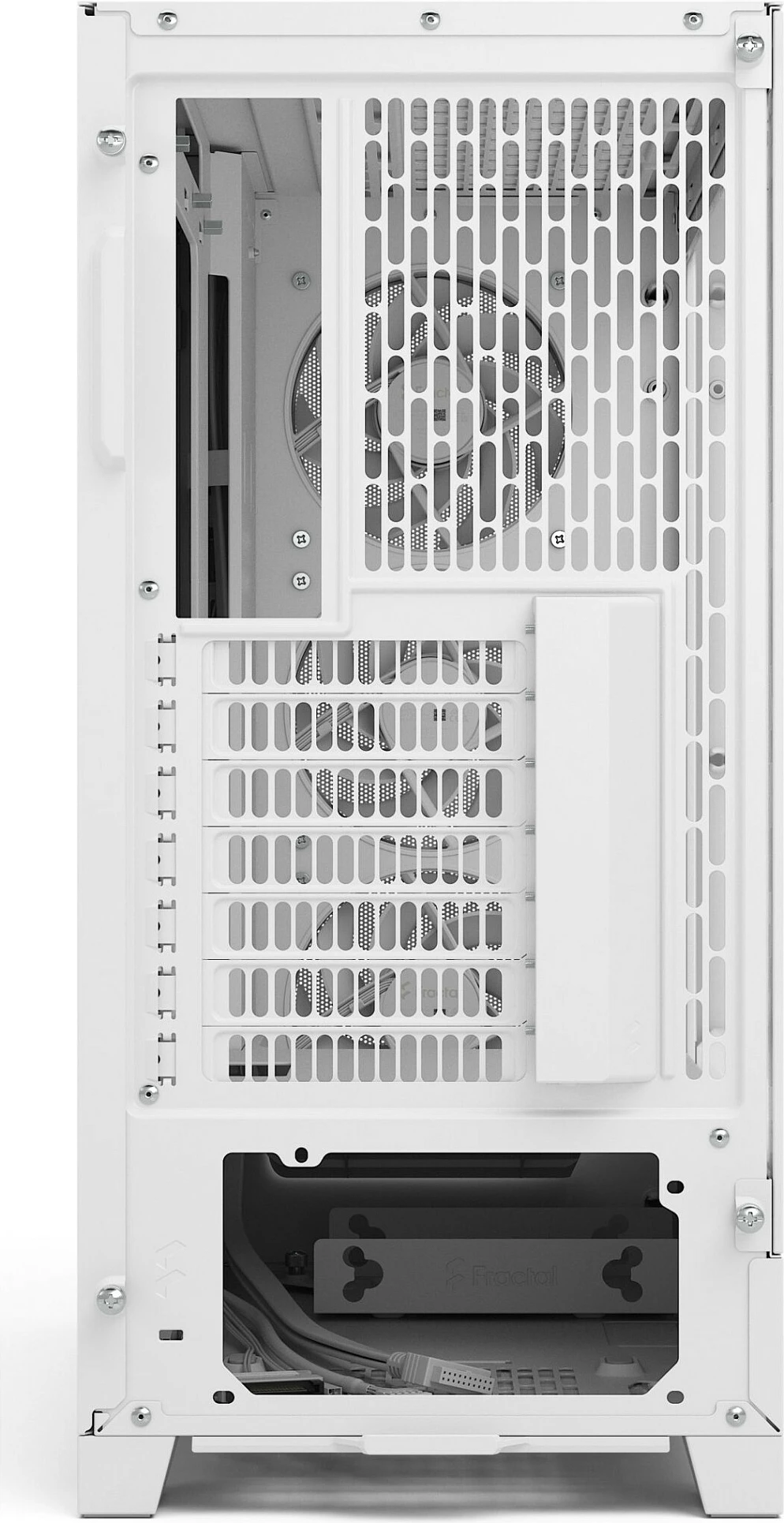 Kasë Fractal Design Pop 2 Air, Midi Tower, ATX/micro ATX/Mini-ITX, TG RGB, e bardhë