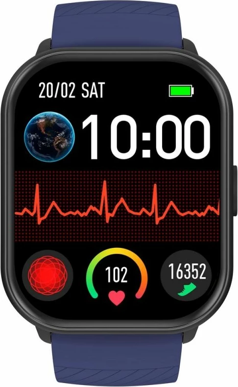 Smartwatch Gravity GT43-5, rrip i zi + byzylyk