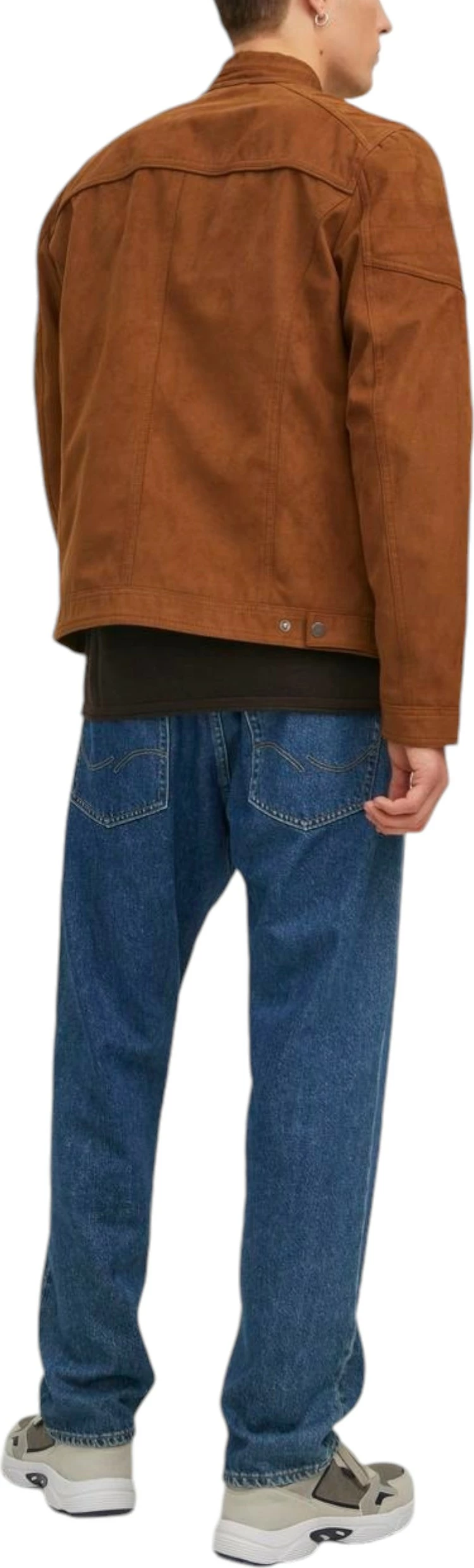 Jakne për meshkuj Jack & Jones JJEROCKY NOOS 12147218, bezhë e errët [Madhësia: M]