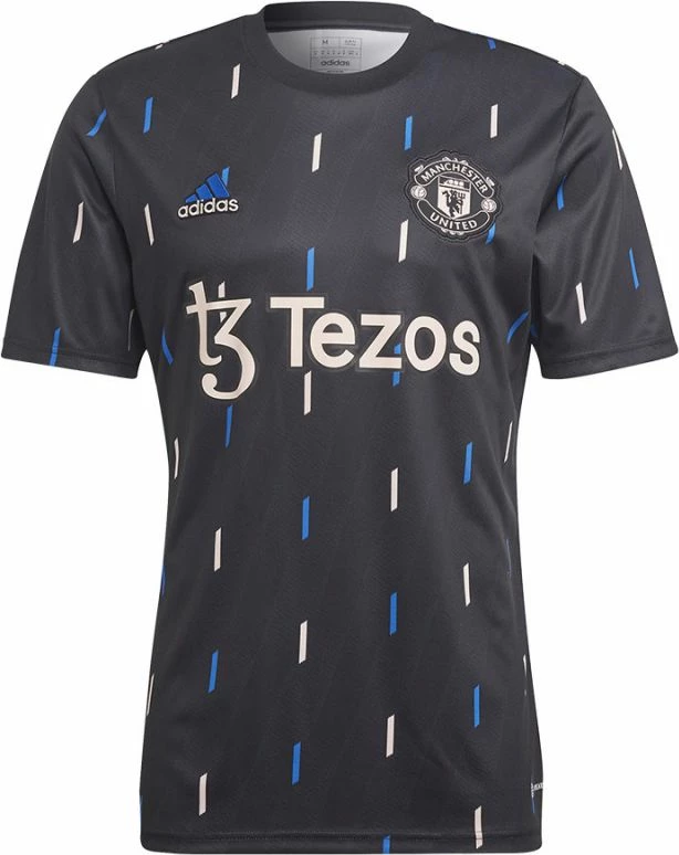 Maicë për meshkuj adidas Manchester United, e zezë