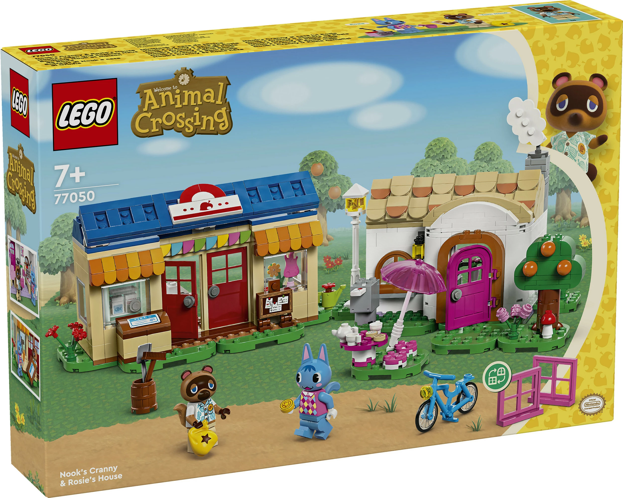 Set ndërtimi LEGO Animal Crossing 77050, 535 pjesë, shumëngjyrësh