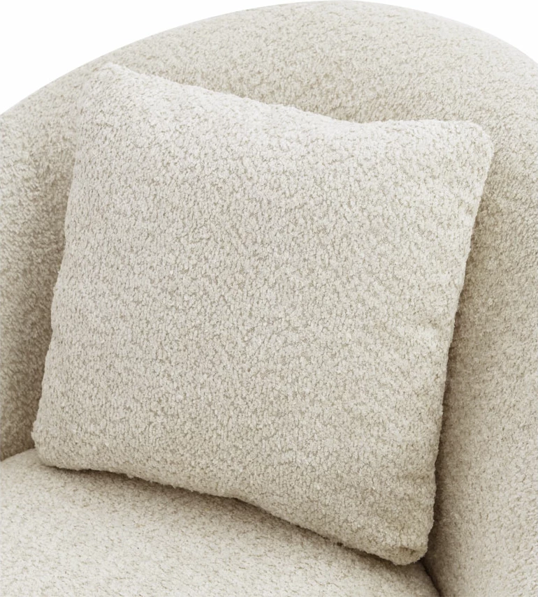 Fotelje rrotulluese Softy, krem, 80x80x77