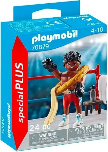 Set figurine Playmobil Special Plus 70879 Boxing Champion, 24 pjesë