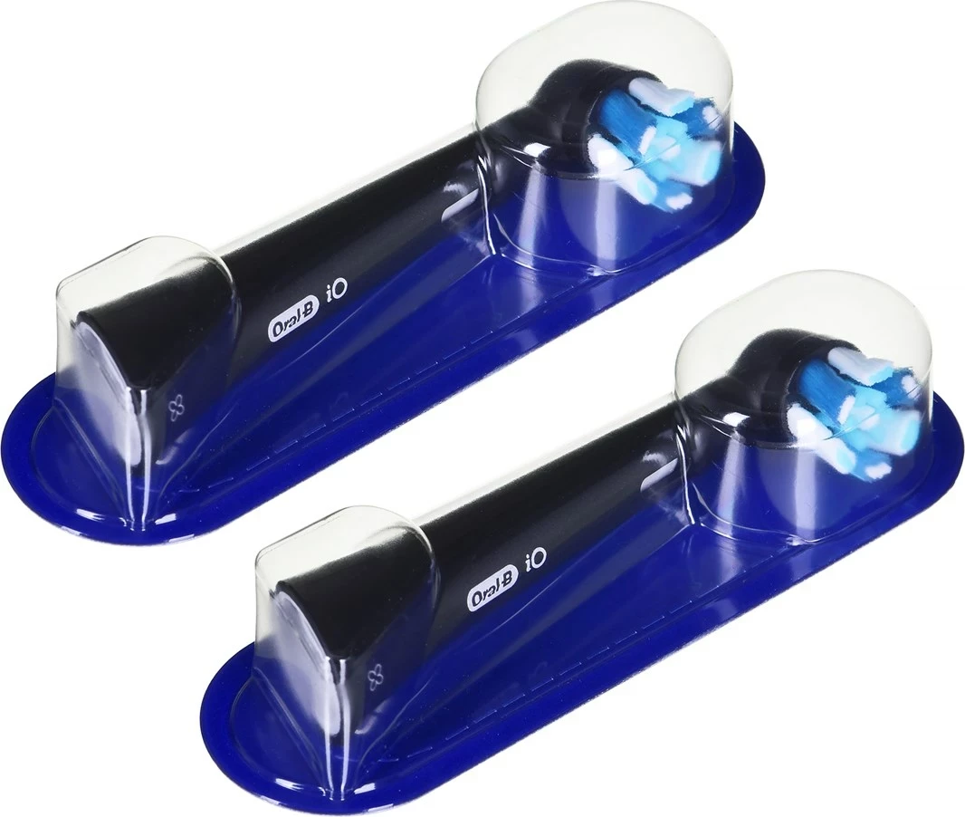 Furçë dhëmbësh elektrike Braun ORAL-B IO 7W, për të rritur, Ekran OLED, 2 koka, e zezë