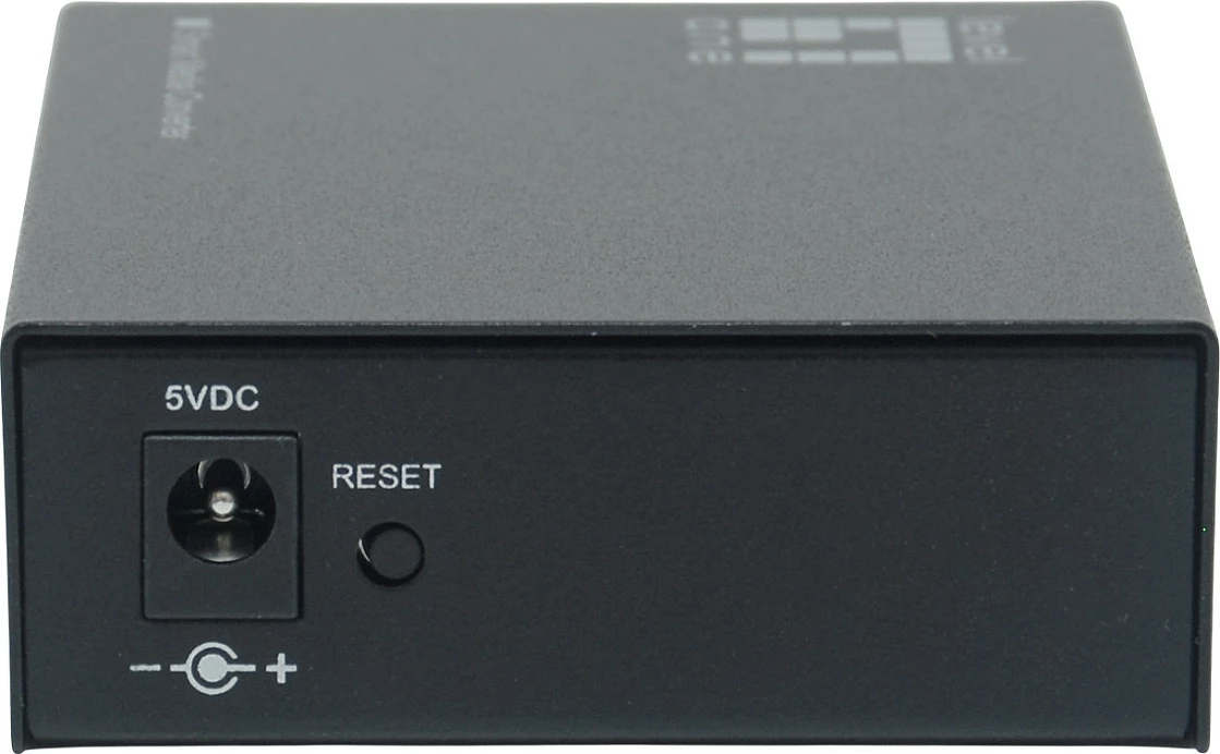Media konverter LevelOne RJ45 në SC, Gigabit, Single-Mode 1310nm 20km, i zi