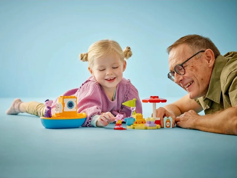 Set lodrash Lego Peppa Pig për fëmijë