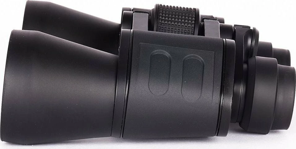 Lornetë Focus Bright 12x50, e zezë, set me çantë, rrip dhe leckë pastrimi