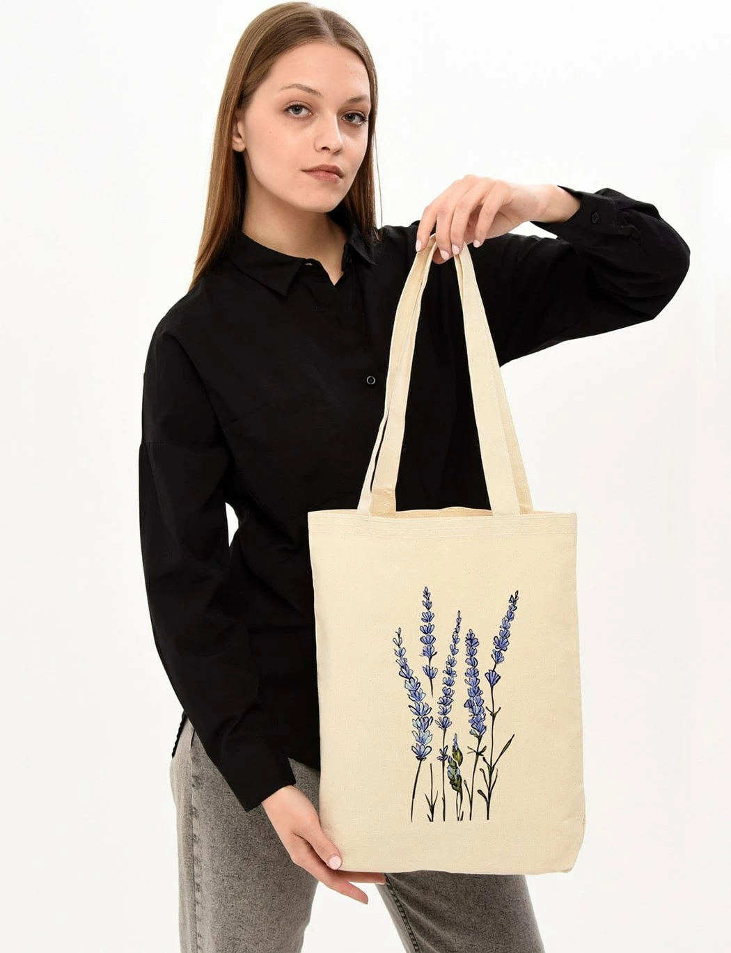 Çantë tote Zoozie Bags, ngjyrë krem, 35x40x8cm, model Pauldavis