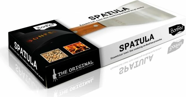 Spatulë për grill Bonfeu, gri