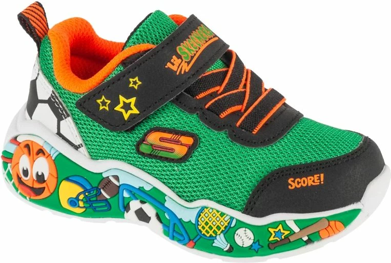 Këpucë Skechers Play Scene 407312N-GRMT, gri, 22