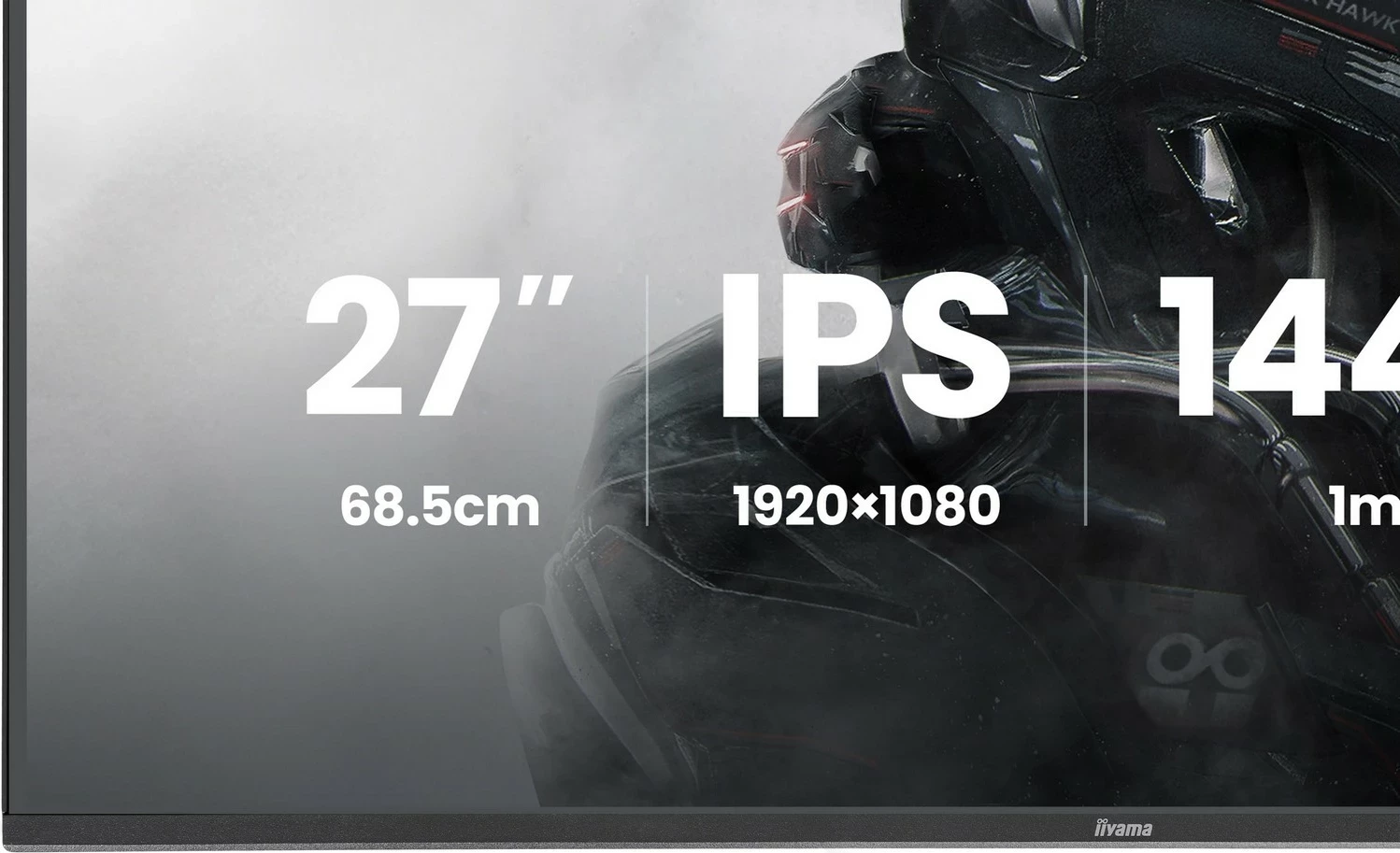 Monitor gaming iiyama G-Master GB2741HSU-B1, 27", Full HD, IPS, 144Hz, zi